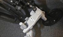 Latch is molded from 50%-filled specialty nylon