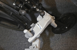 Latch is molded from 50%-filled specialty nylon Latch is molded from 50%-filled specialty nylon