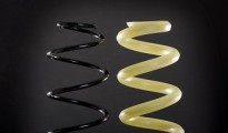 Goodbye steel: plastic coil springs debut