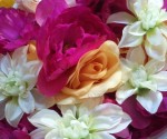 Instead of fresh-cut, try plastic flowers?