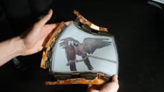 All-Plastic Electronics Power Flexible Color Display