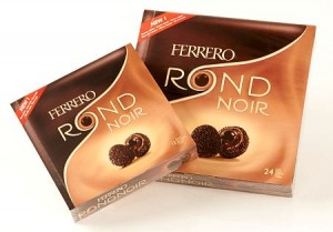 SHRINK TIGHTENING FILM WRAPS FERRERO CHOCOLATES SHRINK TIGHTENING FILM WRAPS FERRERO CHOCOLATES