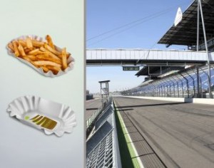 BASF and race track operator launched disposable tableware pilot project BASF and race track operator launched disposable tableware pilot project