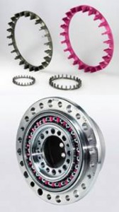 Harmonic Drive® gear sets use DuPont™ Vespel® bearing cages for light weight, low friction and wear-resistance Harmonic Drive® gear sets use DuPont™ Vespel® bearing cages for light weight, low friction and wear-resistance