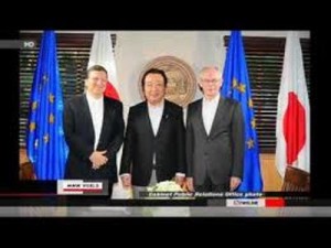 Japan and Europen Union to Sit on Table Talk to Remove Trade Barrier Japan and Europen Union to Sit on Table Talk to Remove Trade Barrier