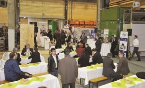 Full house at solid WPC profile demonstration Full house at solid WPC profile demonstration