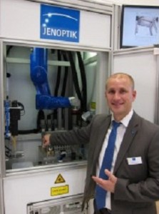 Jenoptik's new laser welding system achieves strong welding with short cycle times Jenoptik's new laser welding system achieves strong welding with short cycle times