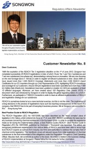 Taking the lead in regulatory affairs and product stewardship Taking the lead in regulatory affairs and product stewardship