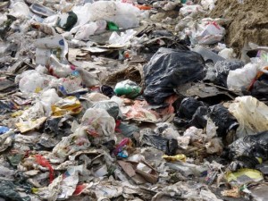Dumping plastic in bins plays havoc Dumping plastic in bins plays havoc