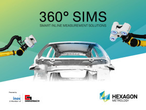 Hexagon Metrology to partner with inos / Grenzebach for 3D Process Control in the Automotive Industry