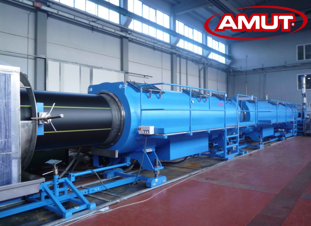 AMUT, ITALIAN MANUFACTURER OF EXTRUSION LINES FOR PIPES
