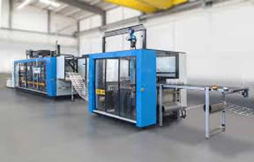 Kiefel combining the power of KMD 78F Speedformer and KES 85 punch press