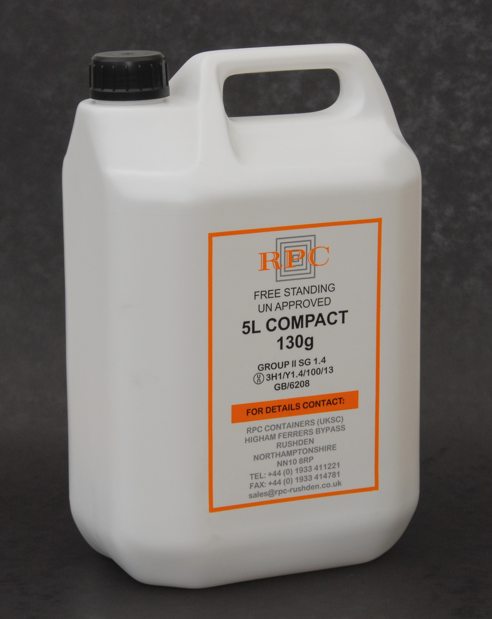 5 Litre UN Approved Container A World First