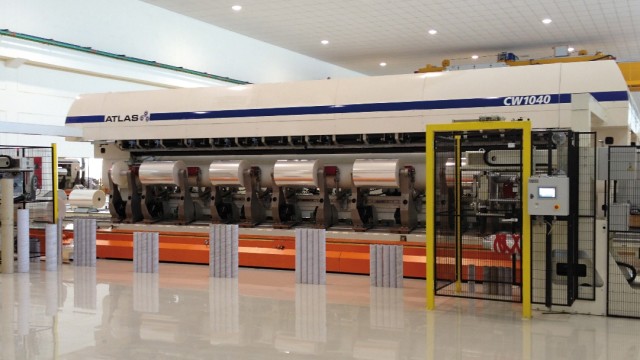 Atlas to present ‘next generation’ CW Series slitter rewinder technology at Chinaplas 2013