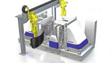 Automated construction of carbon fibre vehicle bonnets in 15 minutes