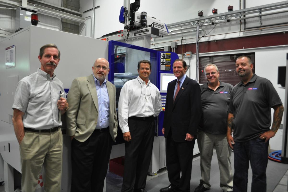 Plastics and Politics: Senators visit machinery plants