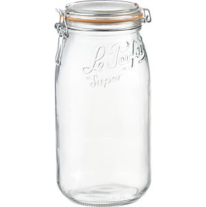 Clear view from a 3-liter bottle