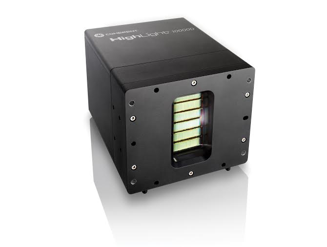 Coherent Introduces 10 kW Direct Diode Laser System