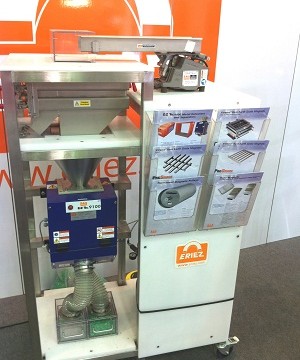 Eriez Display Magnetic Processing Equipment at Powtech 2013