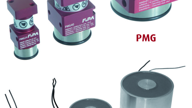 FIPA presents: Electrically and pneumatically controlled magnetic grippers