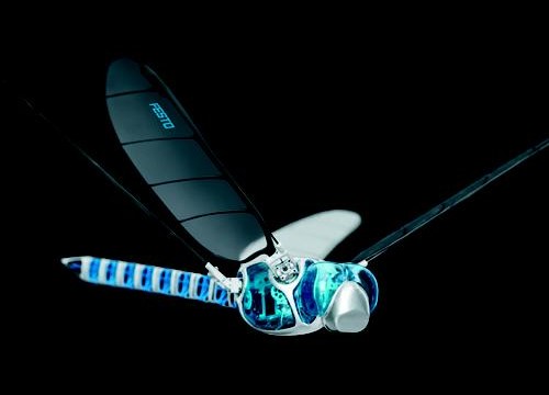 Festo's Dragonfly Robot Flies, Hovers & Glides