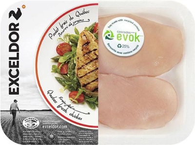First XPS foam tray with recycled contents in North America hits the market with Exceldor