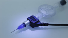 Flowplus pressure monitor from Intertronics features universal Luer-Lock system