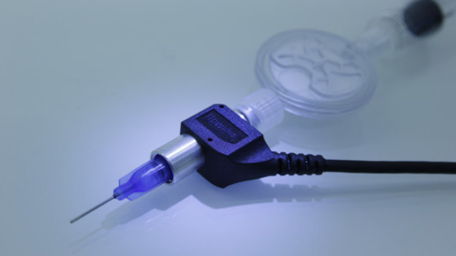 Flowplus pressure monitor from Intertronics features universal Luer-Lock system