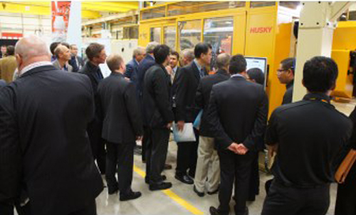 Husky demonstrated next generation HyPET HPP 5.0 system at World Tour Luxembourg
