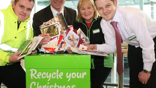 Recycle your Christmas cards, wrapping paper to save the environment