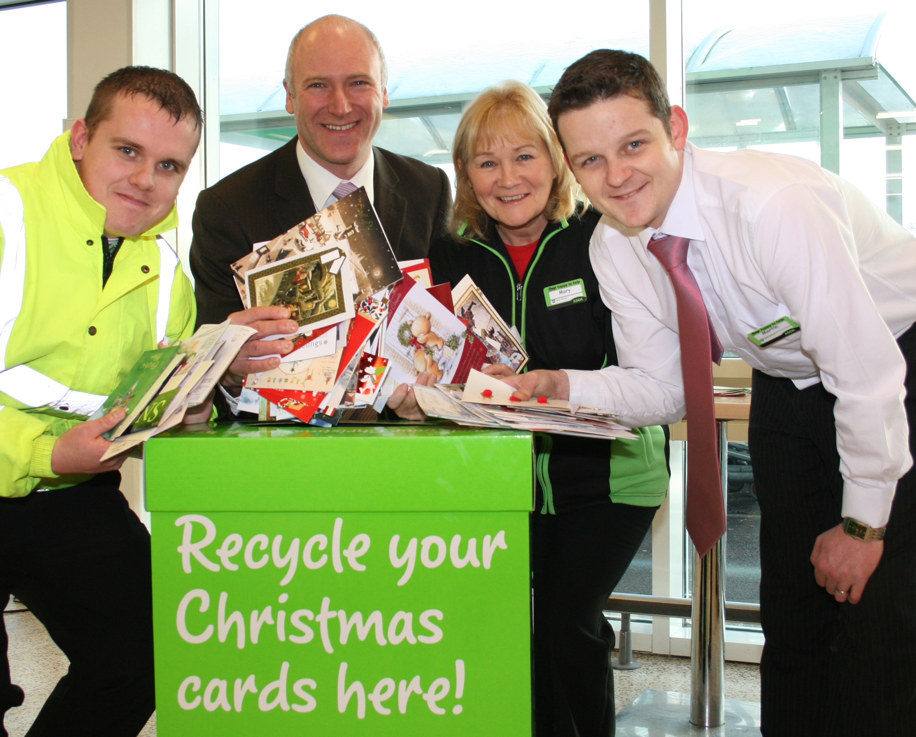 Recycle your Christmas cards, wrapping paper to save the environment