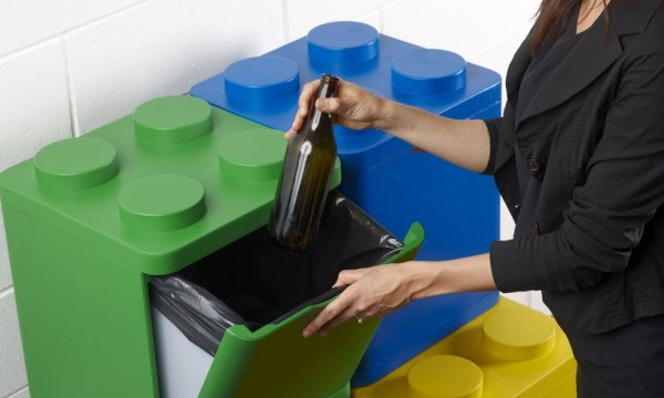 1 LEGO Recycling Containers