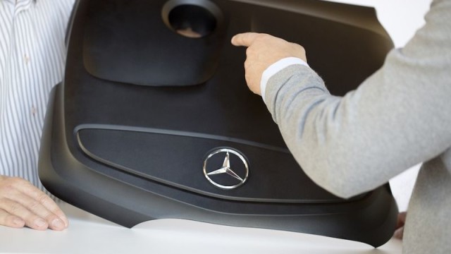 Mercedes-Benz A-Class engine cover in bio-based polyamide from DSM