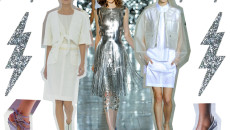 Shiny Metalics and Hi-Tech Plastics Add a Sci-Fi Feel to This Fashion Season