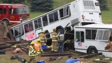 Metro's old rail cars used for disaster training, scrap