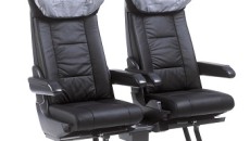 Drop-in polycarbonate grade solves flammability issue in train seat backs