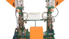 New blow molding technology allows two products of different materials produced on one machine