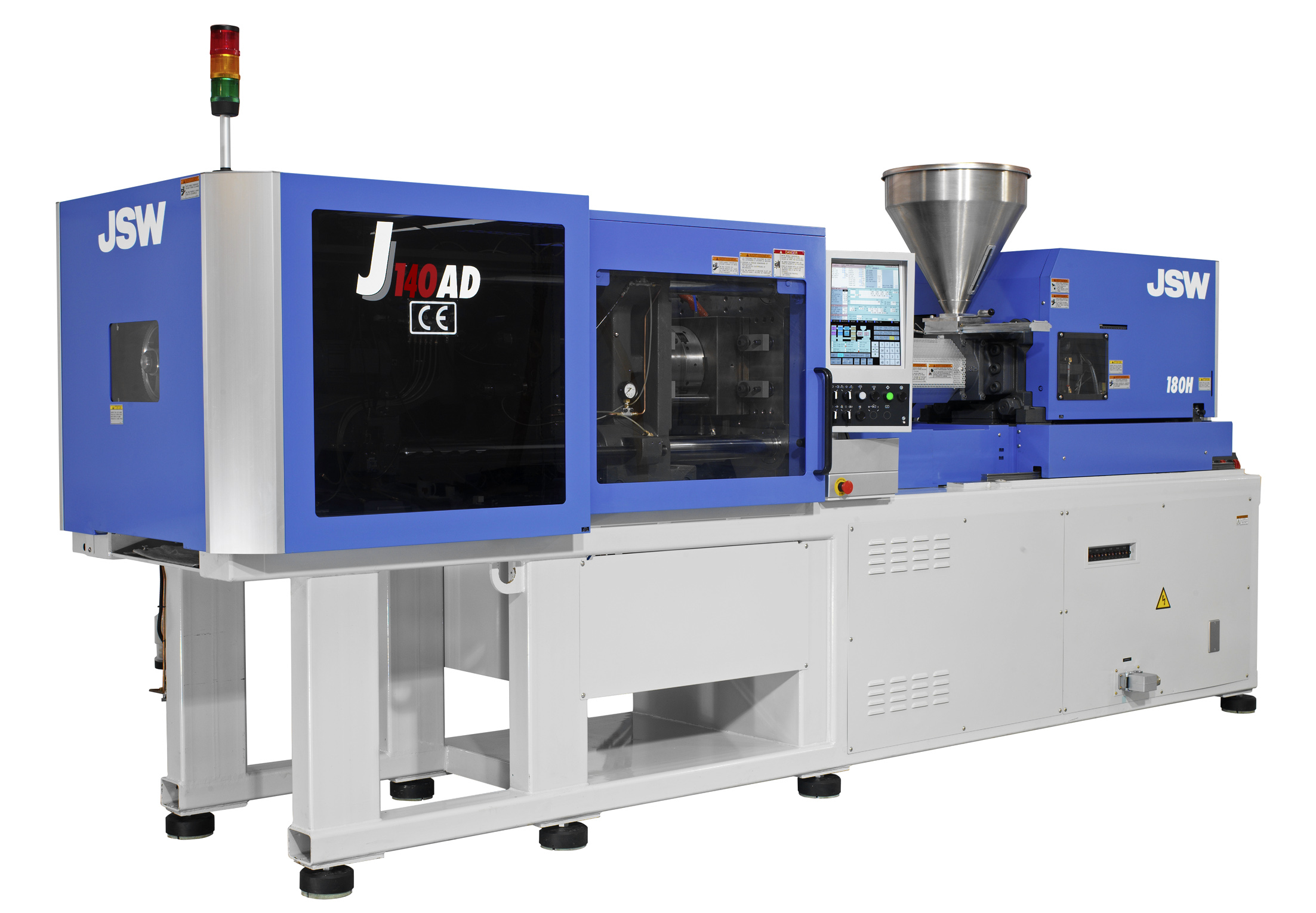 Only the best and novel Japan Steel Works extrusion and injection moulding technology on display