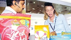 Plastics exhibition on in city