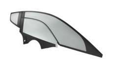 Polycarbonate glazing makes for lighter vehicle