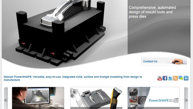 Delcam adds new website for PowerSHAPE CAD software