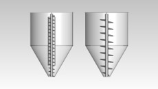 Process adaptation for existing silo mixer