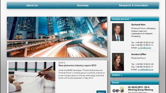 VDMA Photonics Forum appears in a new light