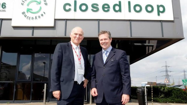 Vince Cable opens new plastic recycling line at world leading dagenham plant