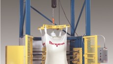 AUTOMATED BULK BAG CONDITIONER LOOSENS SOLIDIFIED MATERIALS