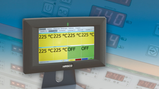 Fast and reliable installation of the hot runner system with the new display unit Z12401/…