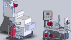 New Econ underwater pelletizing system with integrated band filter