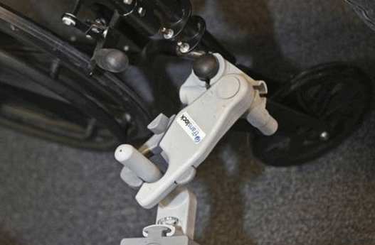 Latch is molded from 50%-filled specialty nylon