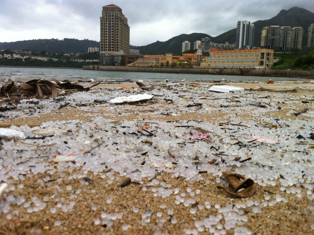 First-hand account of the Hong Kong plastic pellets clean u