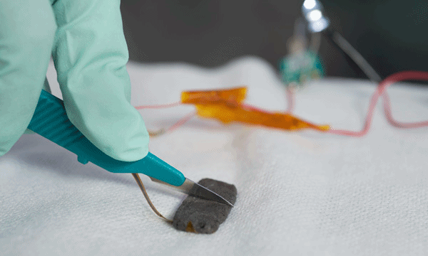 New plastic skin self-heals after cutting